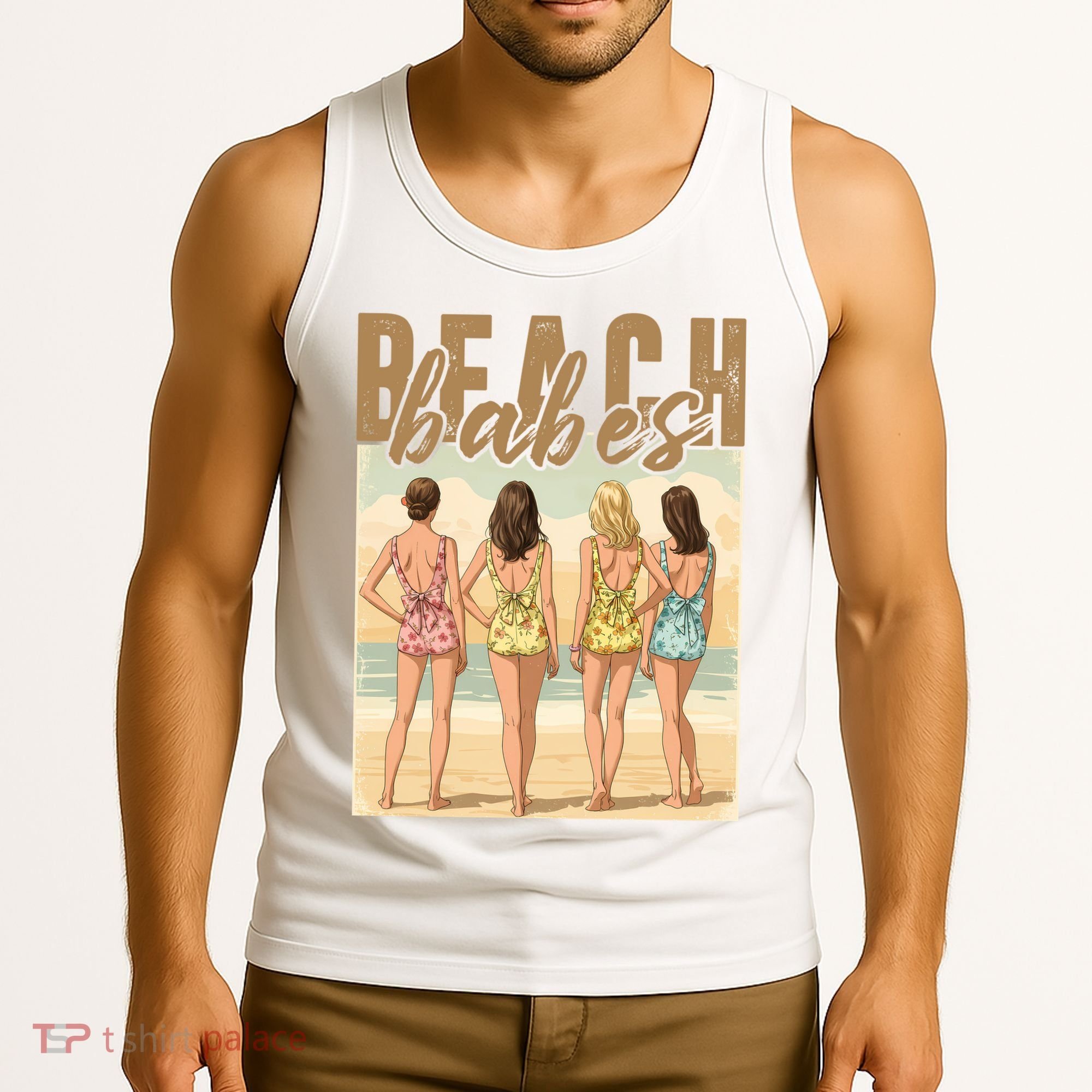 Beach Vibes Summer Holiday Funny Vacation Tank Top