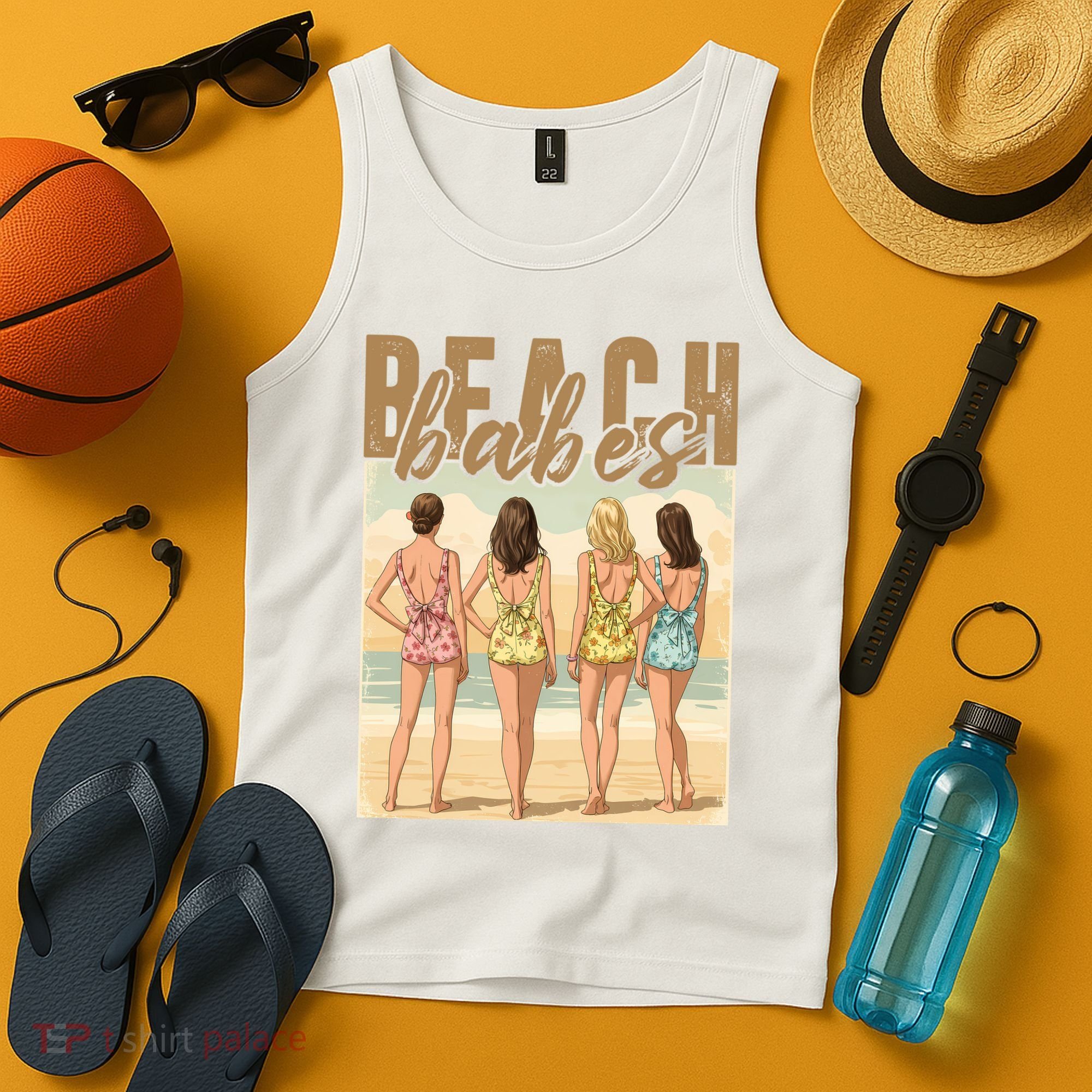 Beach Vibes Summer Holiday Funny Vacation Tank Top