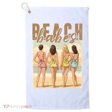 Beach Vibes Summer Holiday Funny Vacation Golf Towel