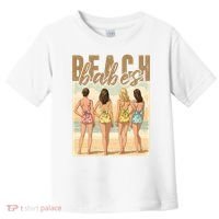 Beach Vibes Summer Holiday Funny Vacation Toddler T-Shirt thumb 0