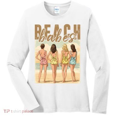 Beach Vibes Summer Holiday Funny Vacation Women's Long Sleeve Shirt