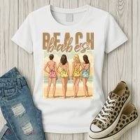 Beach Vibes Summer Holiday Funny Vacation Women's T-Shirt thumb 3