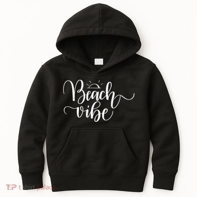 Beach Vibe Summer Fun Kids Hoodie