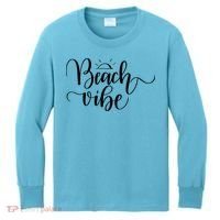 Beach Vibe Summer Fun Kids Long Sleeve Shirt thumb 0