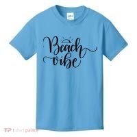 Beach Vibe Summer Fun Kids T-Shirt thumb 0