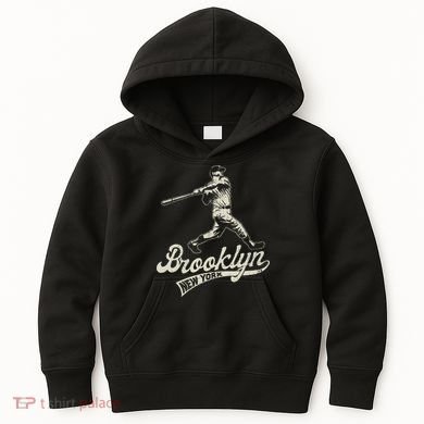 Baseball Vintage Style Brooklyn Kids Hoodie