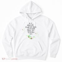 Bible Verse She Is Clothed In Strength And Dignity Mermaid Gift Hoodie thumb 0