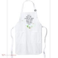 Bible Verse She Is Clothed In Strength And Dignity Mermaid Gift Apron thumb 0
