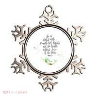 Bible Verse She Is Clothed In Strength And Dignity Mermaid Gift Ornament thumb 0