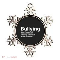 Bullying Verb The Only Action That Builds Character Ornament thumb 0