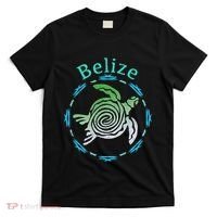 Belize Vintage Tribal Turtle Gift T-Shirt thumb 0
