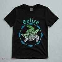 Belize Vintage Tribal Turtle Gift T-Shirt thumb 5