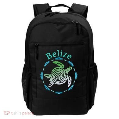 Belize Vintage Tribal Turtle Gift Backpack