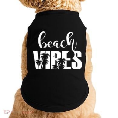 Beach Vibes Tropical Vacation Doggie Tank