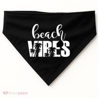 Beach Vibes Tropical Vacation USA-Made Doggie Bandana thumb 0