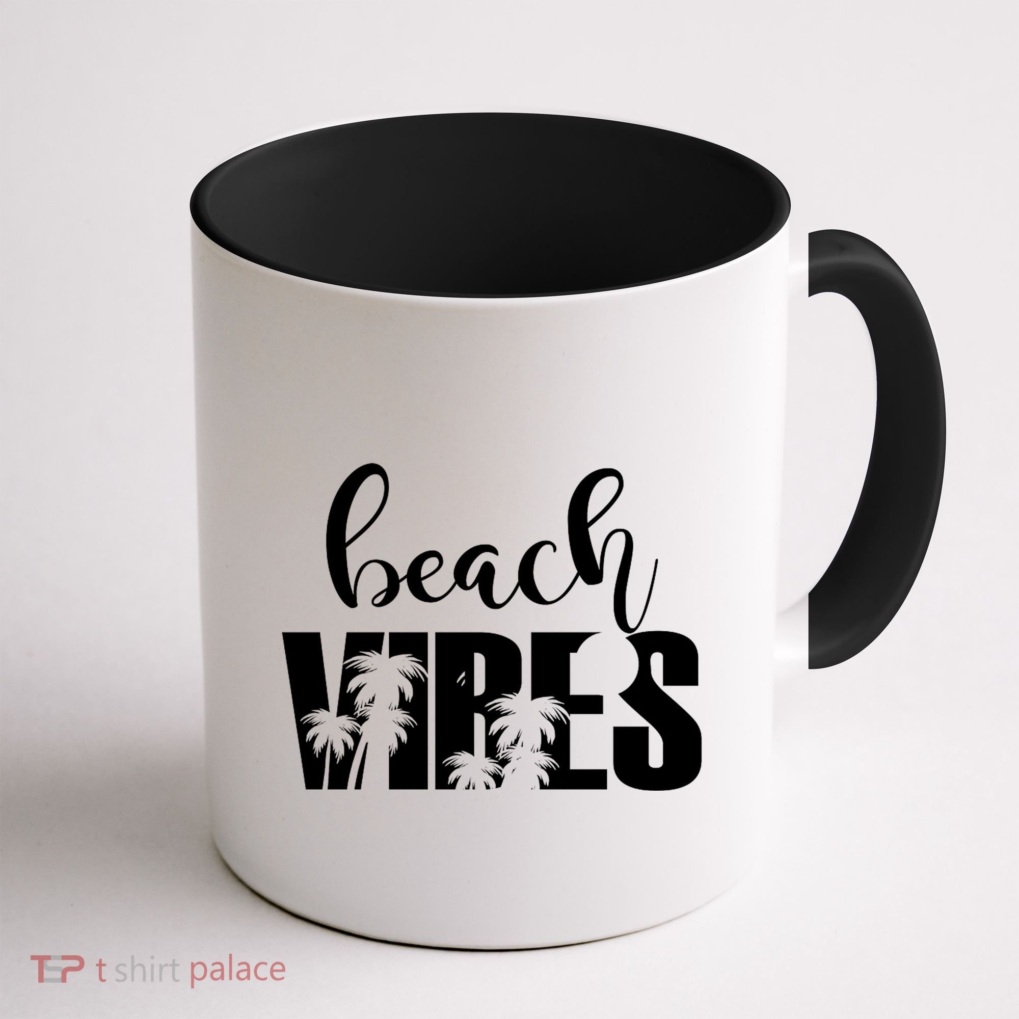 Beach Vibes Tropical Vacation Coffee Mug