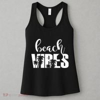 Beach Vibes Tropical Vacation Women's Tank Top thumb 3
