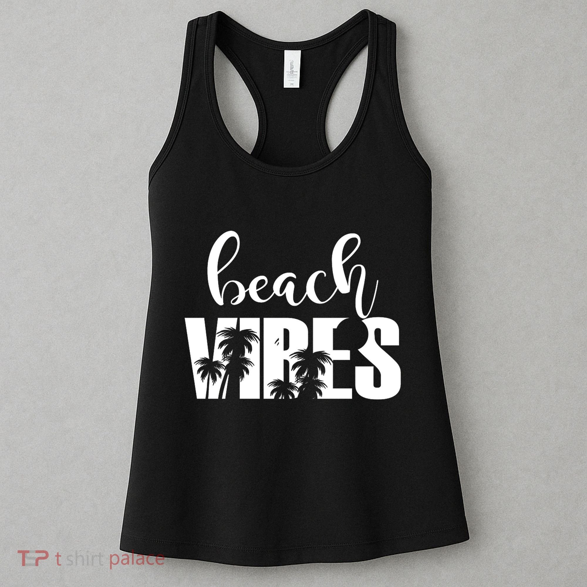Beach Vibes Tropical Vacation Women's Tank Top