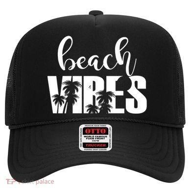Beach Vibes Tropical Vacation Hat