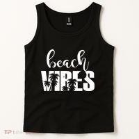 Beach Vibes Tropical Vacation Tank Top thumb 2