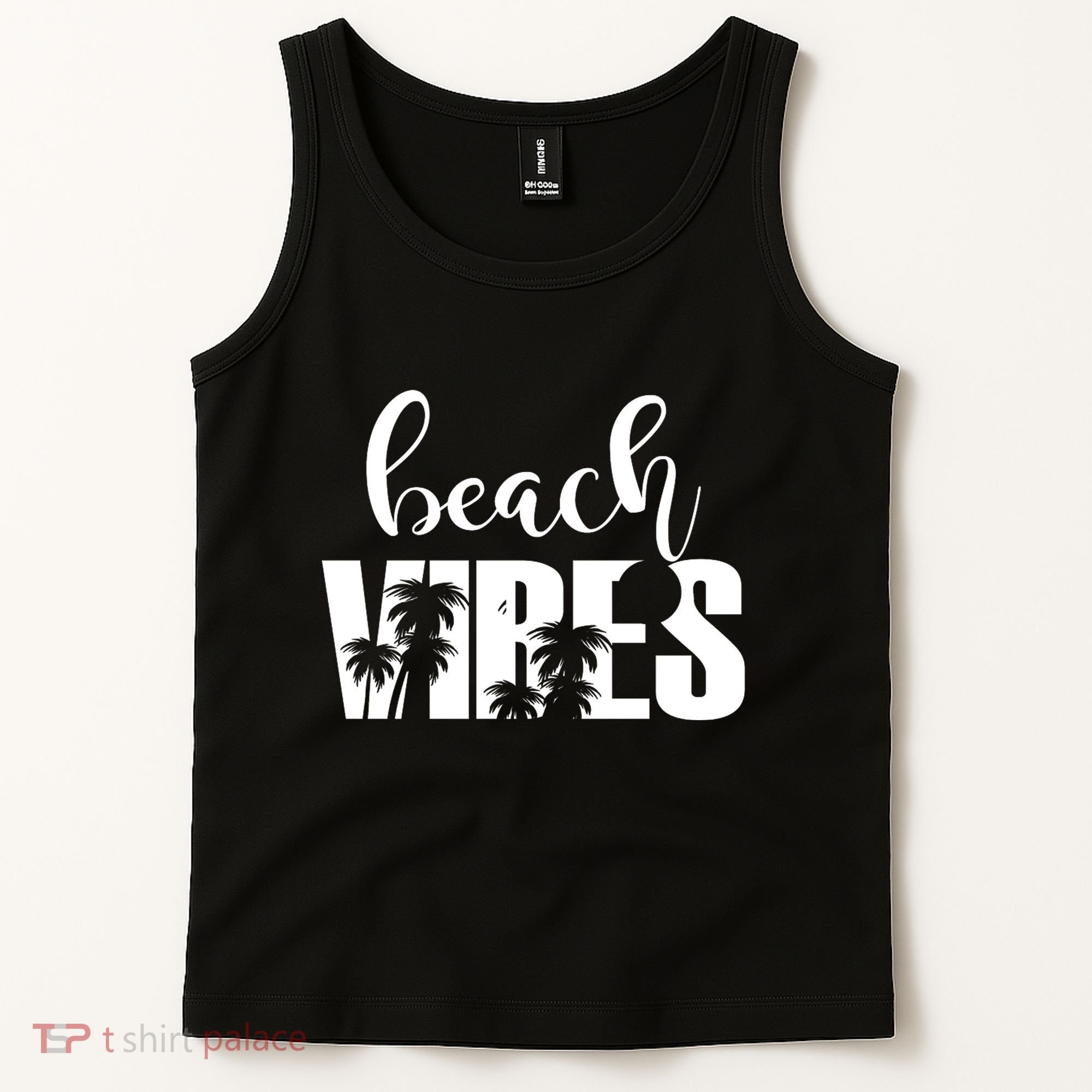 Beach Vibes Tropical Vacation Tank Top
