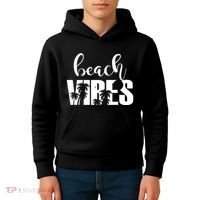 Beach Vibes Tropical Vacation Kids Hoodie thumb 4