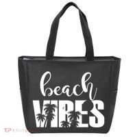 Beach Vibes Tropical Vacation Tote Bag thumb 0