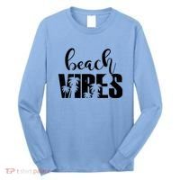 Beach Vibes Tropical Vacation Long Sleeve Shirt thumb 0