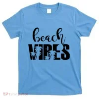 Beach Vibes Tropical Vacation T-Shirt thumb 0