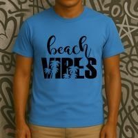 Beach Vibes Tropical Vacation T-Shirt thumb 3