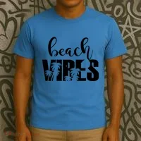 Beach Vibes Tropical Vacation T-Shirt thumb 3