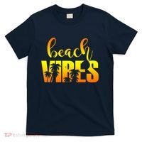 Beach Vibes Tropical Sunset Vacation T-Shirt thumb 0