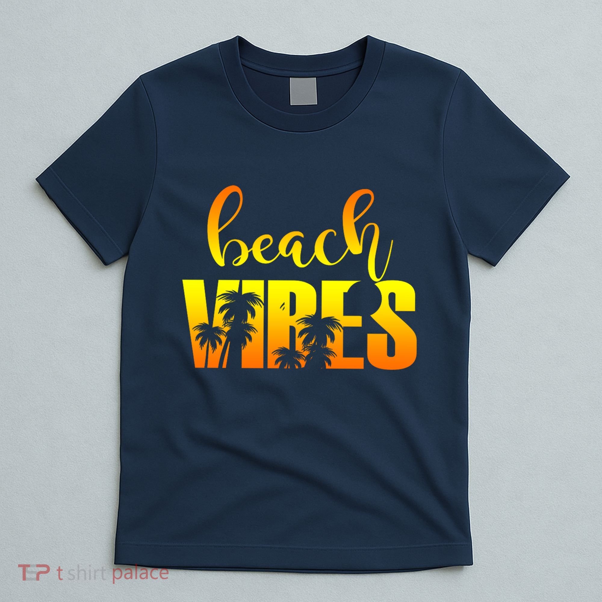 Beach Vibes Tropical Sunset Vacation T-Shirt