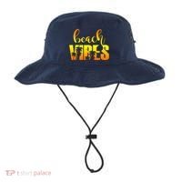 Beach Vibes Tropical Sunset Vacation Bucket Hat thumb 0