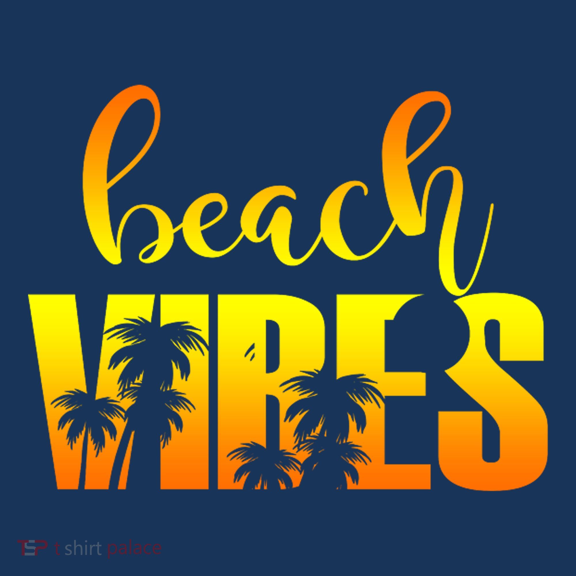 Beach Vibes Tropical Sunset Vacation Mousepad