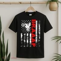 Braaap Vintage Usa American Flag T-Shirt thumb 2