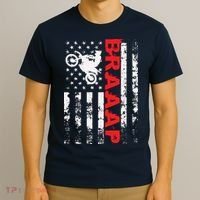 Braaap Vintage USA American Flag Tee T-Shirt thumb 3