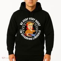 Be Very Very Quiet IM Offending Liberals Hoodie thumb 2