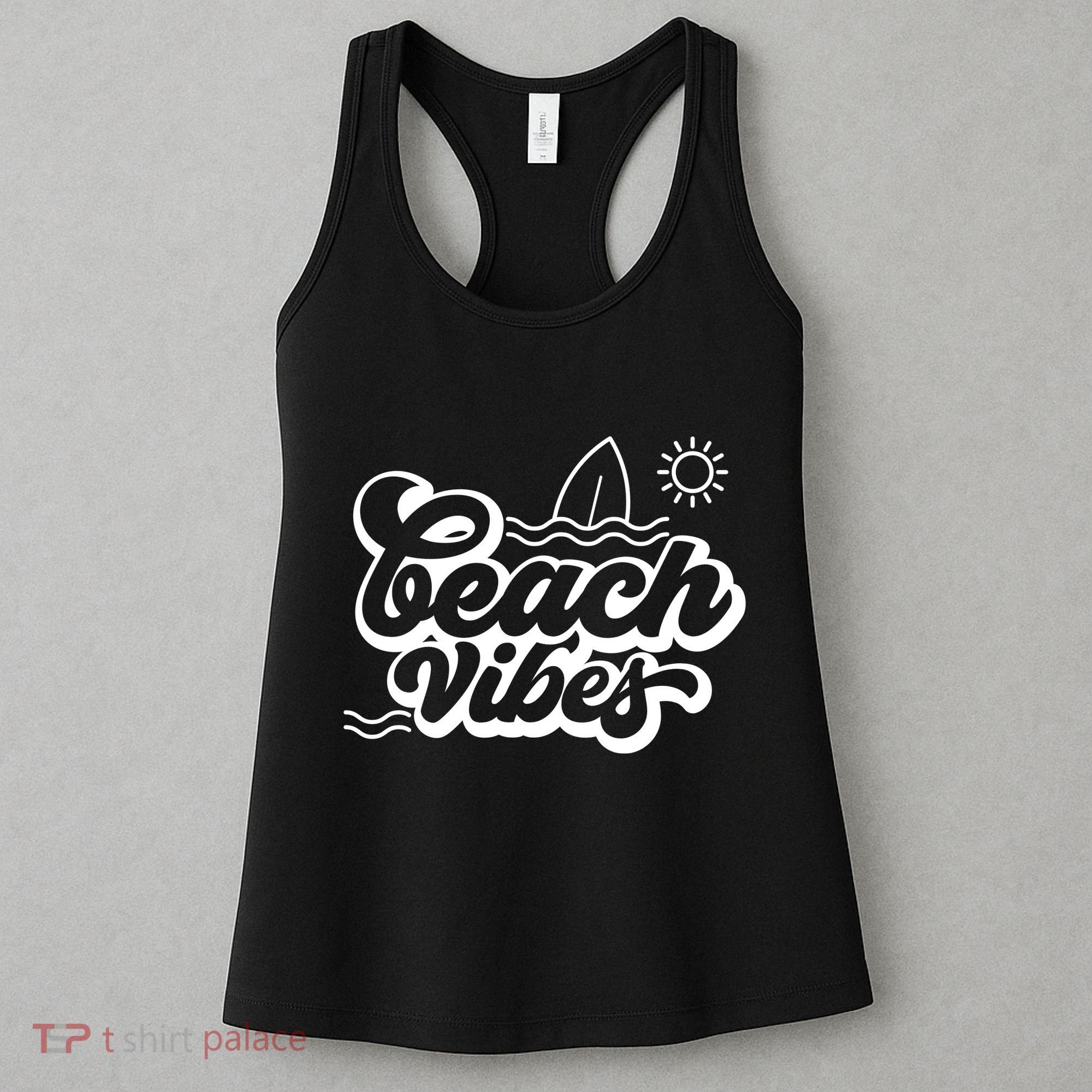 Beach Vibes Vacation Tropical Women's Tank Top