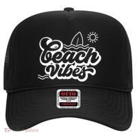 Beach Vibes Vacation Tropical Hat thumb 0