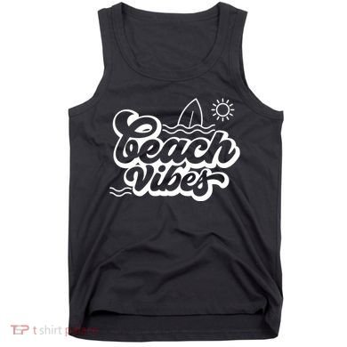 Beach Vibes Vacation Tropical Tank Top
