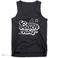 Beach Vibes Vacation Tropical Tank Top thumb 0