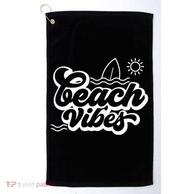 Beach Vibes Vacation Tropical Golf Towel