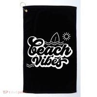 Beach Vibes Vacation Tropical Golf Towel thumb 0