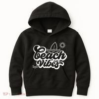 Beach Vibes Vacation Tropical Kids Hoodie thumb 0