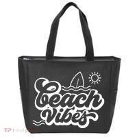 Beach Vibes Vacation Tropical Tote Bag thumb 0