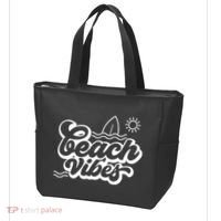 Beach Vibes Vacation Tropical Tote Bag thumb 3