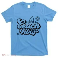 Beach Vibes Vacation Tropical T-Shirt thumb 0