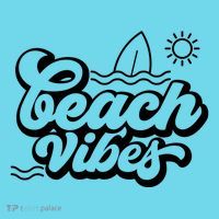 Beach Vibes Vacation Tropical Kids Long Sleeve Shirt thumb 2