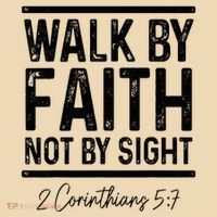 Bible Verse Walk Faith Not By Sight Christian Pastor Tote Bag thumb 4